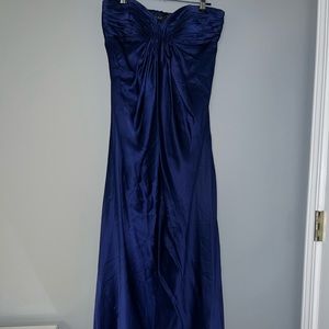 Navy Blue Laundry Gown